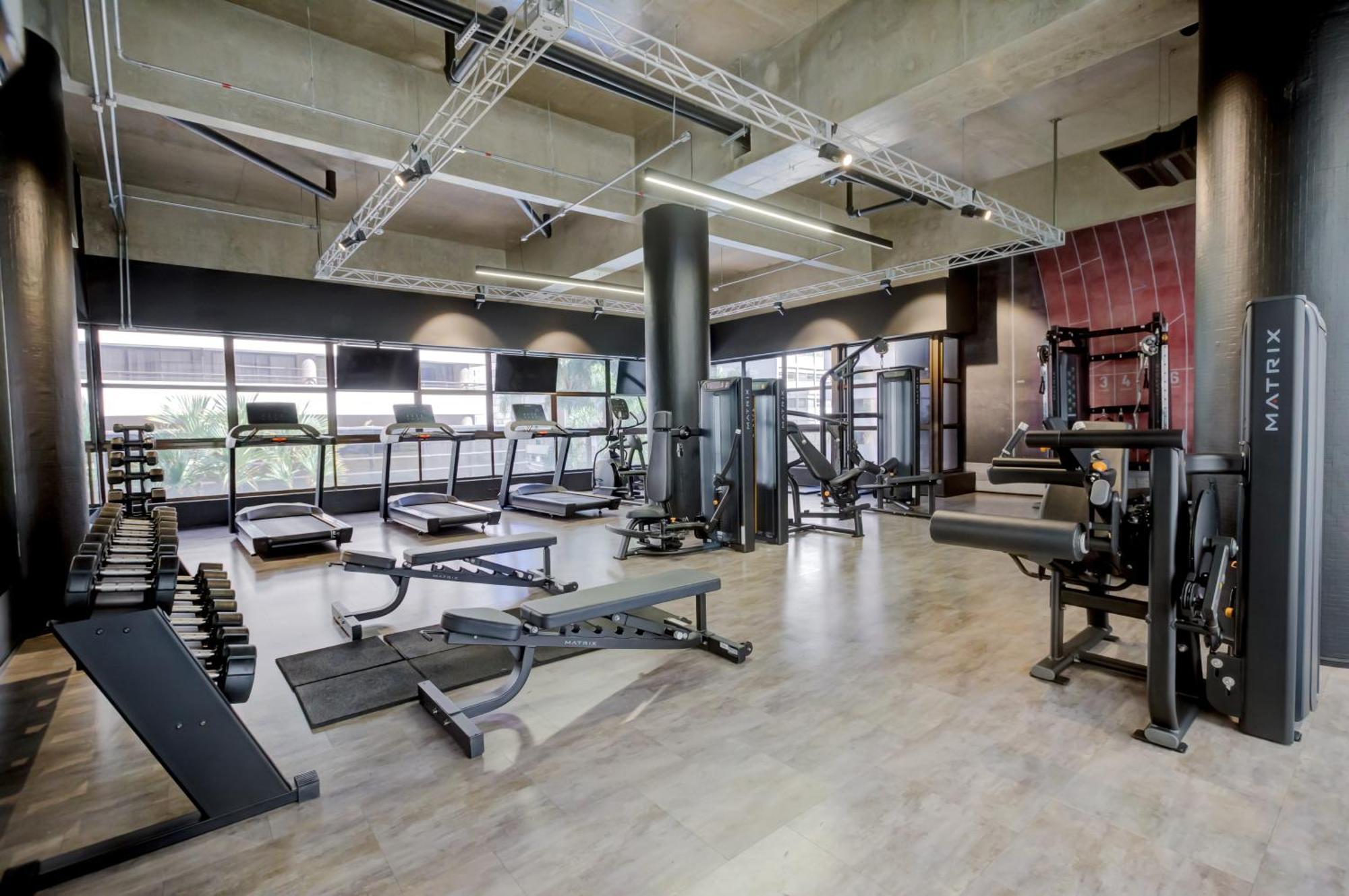 Hotel Radisson Sao Paulo Paulista Zewnętrze zdjęcie The gym at the hotel