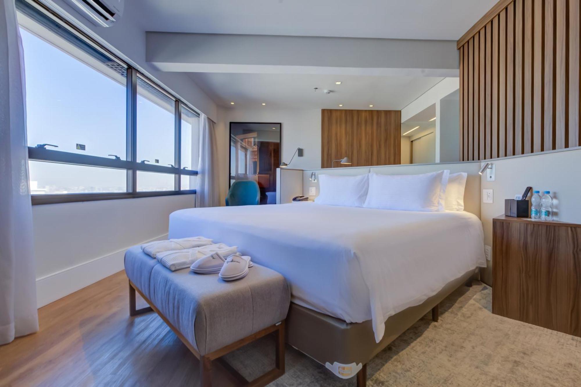 Hotel Radisson Sao Paulo Paulista Zewnętrze zdjęcie A bedroom at the hotel